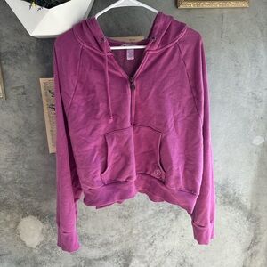 Victoria's Secret Magenta Quarter zip